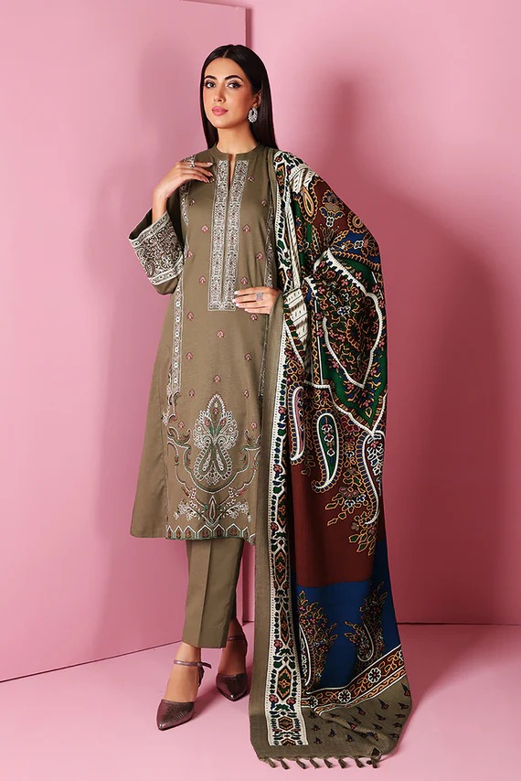 42205005-Embroidered 3PC